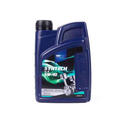 Vatoil 5W-40 Syntech LL X Motorolie - Geschikt voor Turbo Motoren
