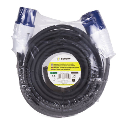 CEE Neopreen Verlengsnoer 10m IP44; Ideaal voor Buitenactiviteiten