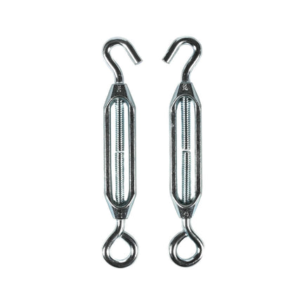 Draadspanner 1/4" 2st, ideaal voor tuin- en bouwprojecten.