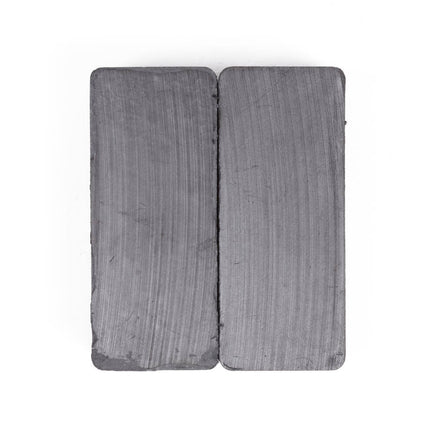 Magneet 50x23mm 2-dlg rechthoek, ideaal voor borden en opslag.