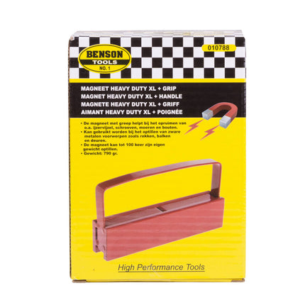 Magnet Heavy Duty XL + Grip, 100x Gewicht heben, ideal für Metall