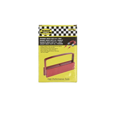 Magnet Heavy Duty XL + Grip, 100x Gewicht heben, ideal für Metall