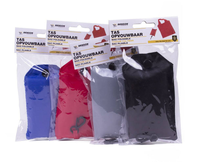 Opvouwbare Tas 60x38cm - Ideaal voor Reizen en Winkelen
