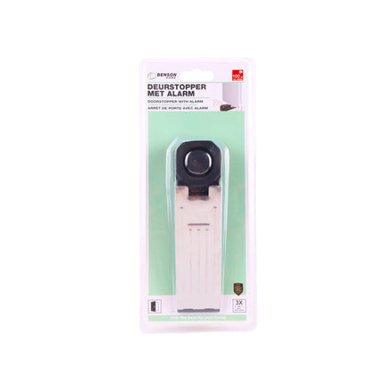 Deurstopper Wig 100 dB Alarm - Veiligheid voor Thuis en Reizen