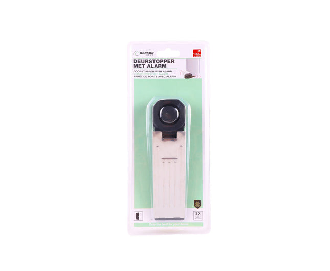 Deurstopper Wig 100 dB Alarm - Veiligheid voor Thuis en Reizen