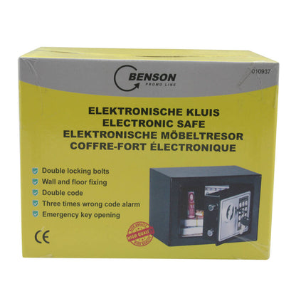 Elektronische Kluis 170x230x170 mm - Veiligheid voor Documenten & Sieraden