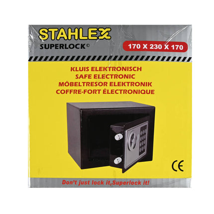 Elektronische Kluis 170x230x170 mm - Veiligheid voor Documenten & Sieraden