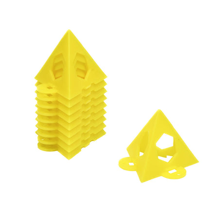 Schilders Piramides Set: 10 stuks, 5 cm hoog, 90 kg draagkracht