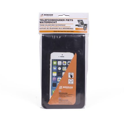 Waterdichte Fiets Telefoonhouder 24,5x12 cm met Touchscreen Venster