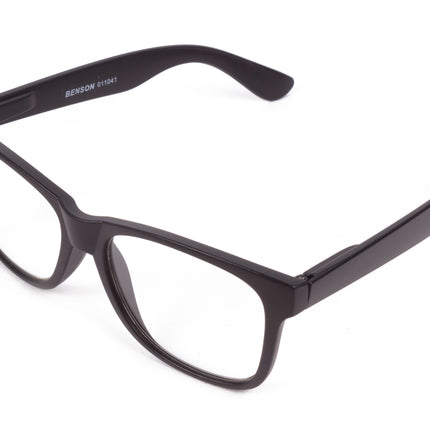 Leesbril cannes zwart +3.00 – Glasmaat hoogte 42 mm, breedte 54 mm, 143 mm, 42 mm
