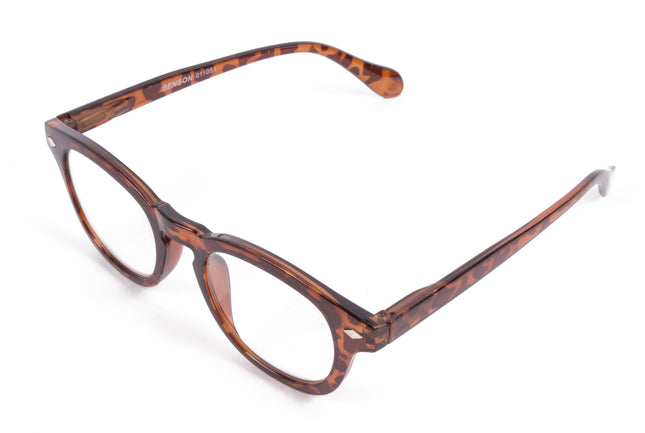 Leesbril vancouver demi brown +3.00 – Glasmaat hoogte 38 mm, breedte 46 mm, 141 mm