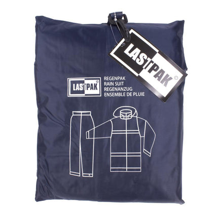 Regenpak blauw maat L – Materiaal polyester