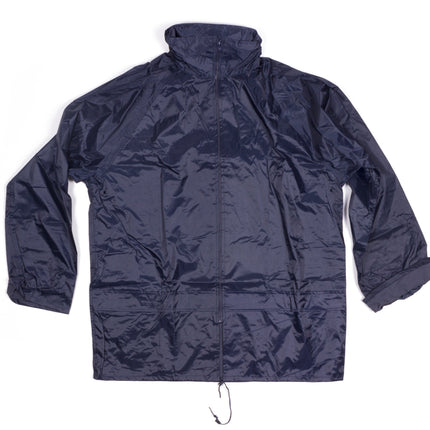 Regenpak blauw maat XXL – Materiaal polyester