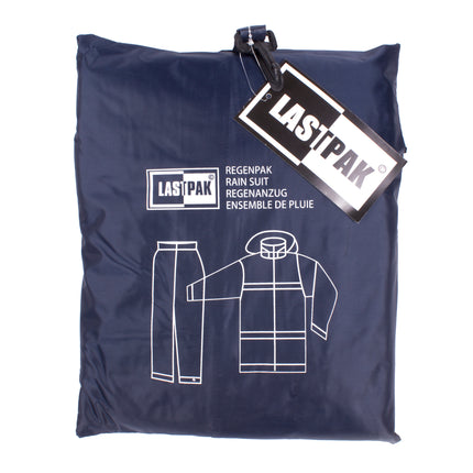 Regenpak blauw maat XXXL – Materiaal polyester