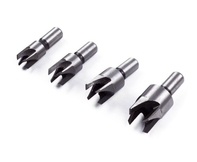 4-delige Proppenboor Set 6-13mm voor Zachte Houtsoorten