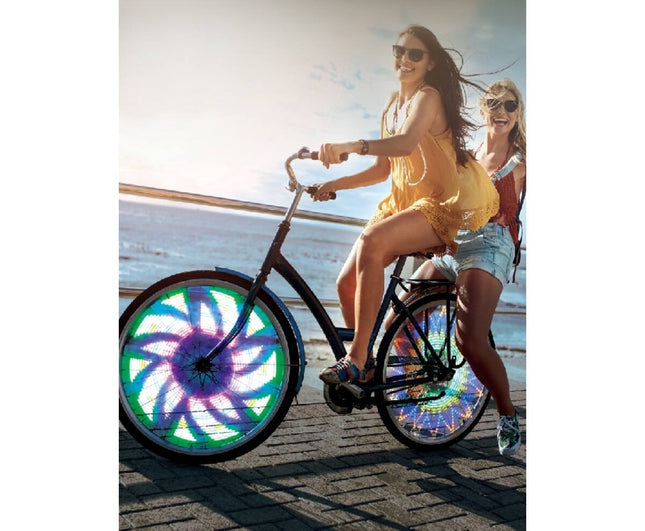 LED Fietswielverlichting 32 Motieven - Motion Sensor, Waterproof