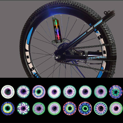 LED Fietswielverlichting 32 Motieven - Motion Sensor, Waterproof
