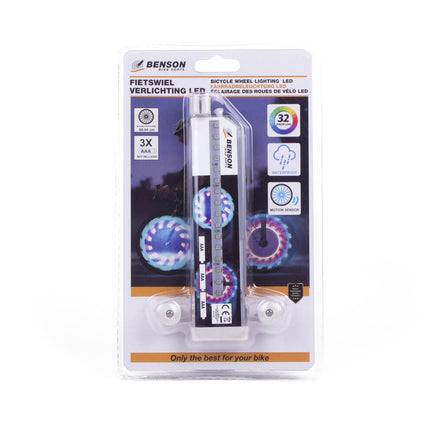LED Fietswielverlichting 32 Motieven - Motion Sensor, Waterproof