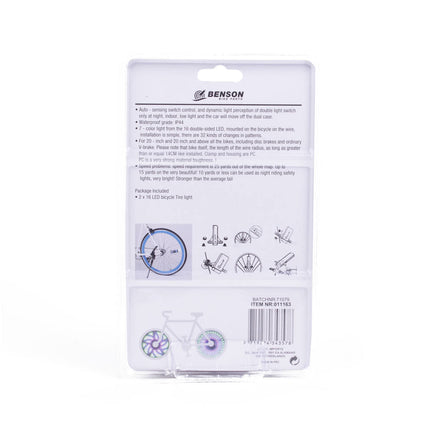 LED Fietswielverlichting 32 Motieven - Motion Sensor, Waterproof