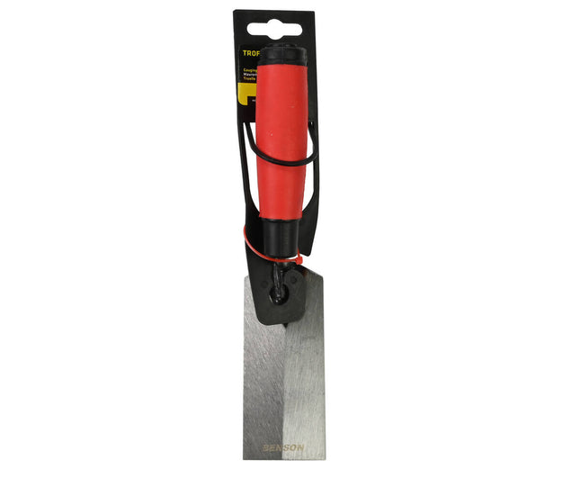 Troffel 125x50 mm, RVS, voor mortel en pleisterwerk, nauwkeurig.