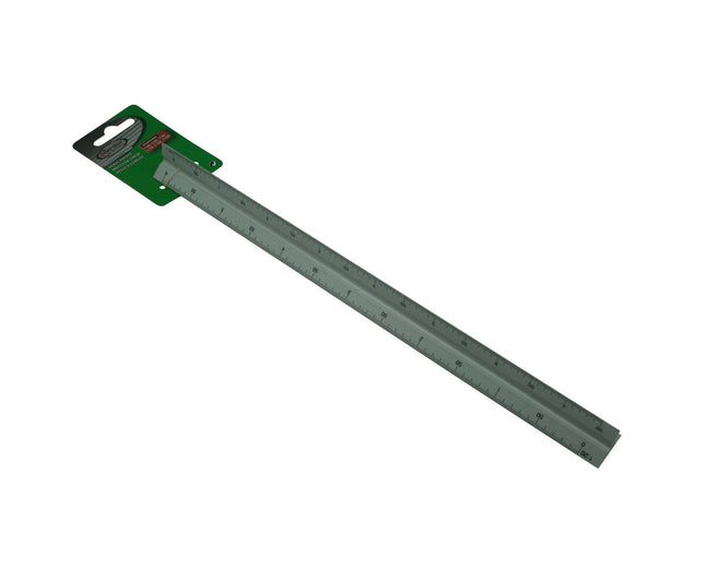 Meetlat 300mm met 6 Schalen: 1:20, 1:25, 1:50, 1:75, 1:100, 1:125