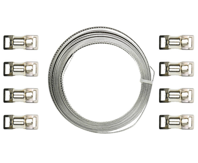Universele Slangklemmen Set 8mm x 3m: Ideaal voor Loodgieterswerk