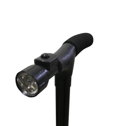 Wandelstok easy ergo + LED – Verstelbare hoogte 85-95 CM, Diameter 19-22MM, 95 CM