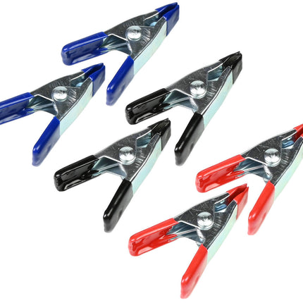 Zeilklem Mini Set 6 stuks, 50mm, 30mm klembereik voor zeilbevestiging