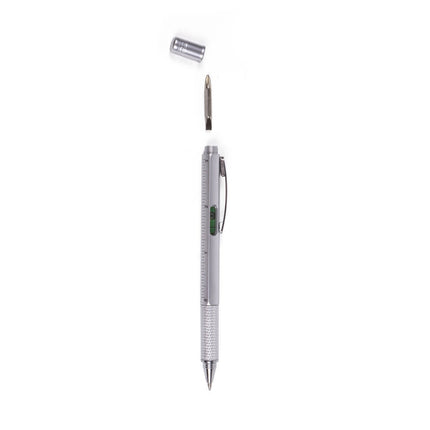 Multifunctionele 4-in-1 Pen: Balpen, Potlood, Markeerstift, Stylus