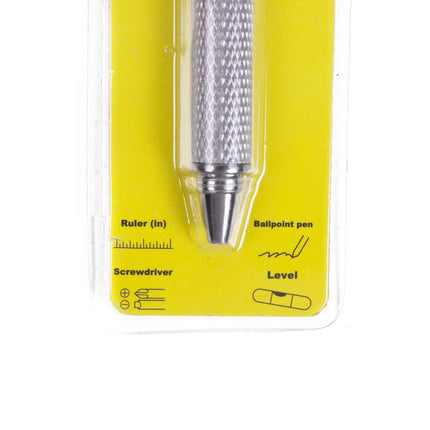 Multifunctionele 4-in-1 Pen: Balpen, Potlood, Markeerstift, Stylus