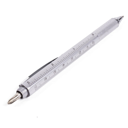Multifunctionele 4-in-1 Pen: Balpen, Potlood, Markeerstift, Stylus