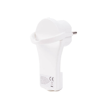 8mm Platte Haakse Stekker, Inklapbare Handgreep, 250V/16A, Perfect voor Krappe Ruimtes