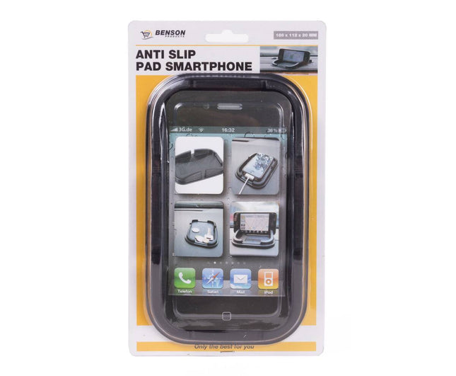 Anti-Rutsch-Matte 186x112x20 mm für Smartphone und Schlüssel im Auto