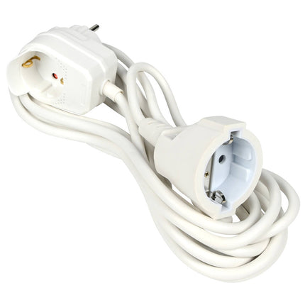 5m Verlengsnoer 2500W 250V 16A 3G1.0MM2 Ideaal voor Thuis & Kantoor