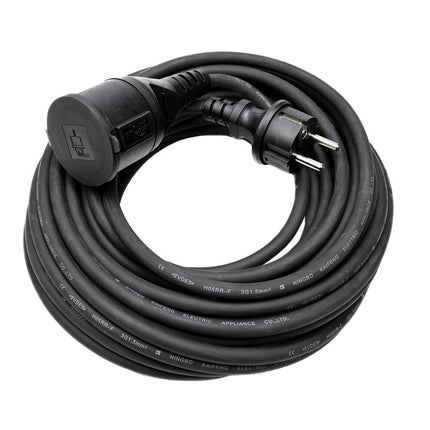Verlengsnoer 15m, 3x1.5mm², IP44, max 3500W, tuingereedschap.