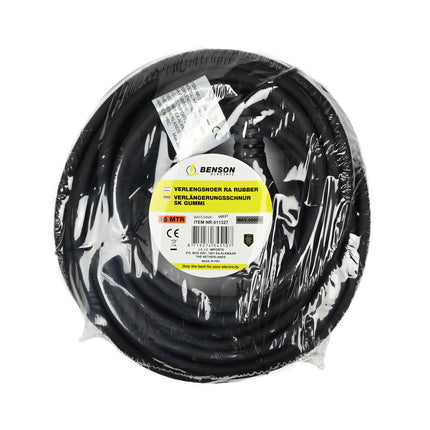 Verlengsnoer 15m, 3x1.5mm², IP44, max 3500W, tuingereedschap.