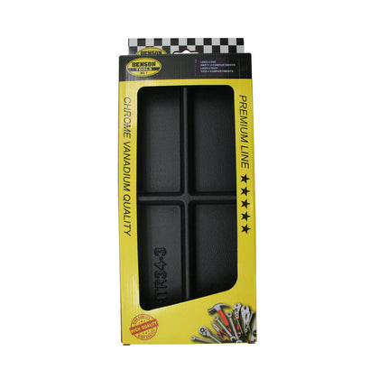 Tray Leeg 4 Vak - 30x20x5cm Kunststof, Ideaal voor Keuken & Badkamer
