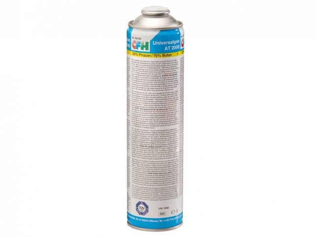 CFH Gasbus universeel 330 gr / 600 ml 70% bu 30% pro – Model AT2000