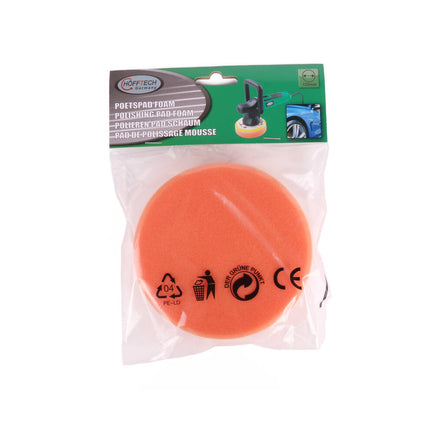 Poetspad Foam ø125 mm - Polijsten & Onderhoud Auto's