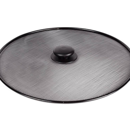 Spatdeksel 29 cm: IJzeren Coating, Voorkomt Oliespatten bij Koken