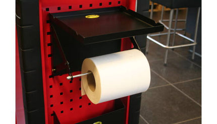 Papierrolhouder + Tray RD1268 voor Gereedschapstrolley en Opslag
