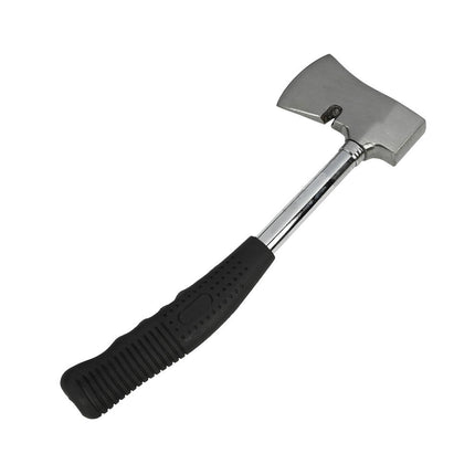 34 cm Bijl met Gebogen Steel, Anti-slip Grip, Ideaal voor Hout Hakken