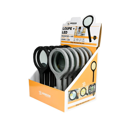 Loupe 6x LED - 85mm Vergrootglas voor Lezen en Modelbouw