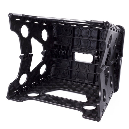 Opvouwbare Zwart-Wit Kruk, 80 kg, Compact voor Huis & Tuin