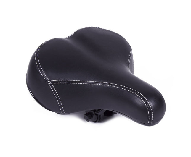 Comfortabel Zwart Fietszadel 27x20cm, Ideaal voor Lange Ritten