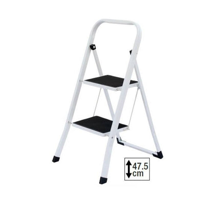 Huishoudtrap 2 Treden - Lichtgewicht, Anti-slip, 150kg Belastbaar