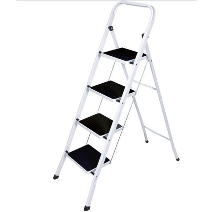 Huishoudtrap 4 Treden - Anti-slip, 150kg max, Lampen Vervangen