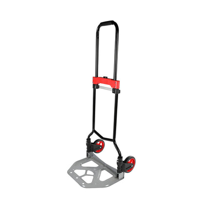 Opvouwbare Steekwagen 70 kg met Uitschuifbaar Handvat, 385x280 mm Voetplateau