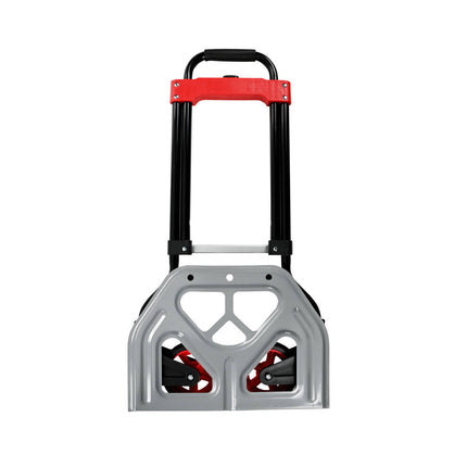 Opvouwbare Steekwagen 70 kg met Uitschuifbaar Handvat, 385x280 mm Voetplateau