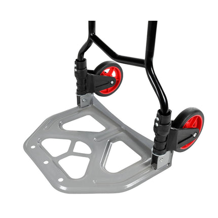 Opvouwbare Steekwagen 70 kg met Uitschuifbaar Handvat, 385x280 mm Voetplateau
